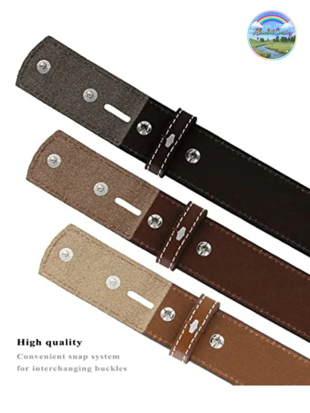 Full Grain Western Tooled Leather Belt Strap 1.5